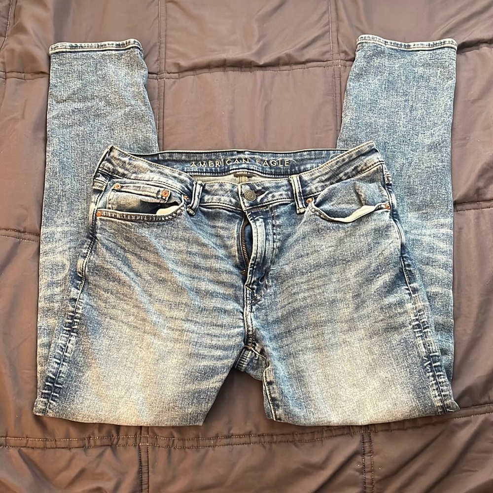 American Eagle slim fit Jeans light blue